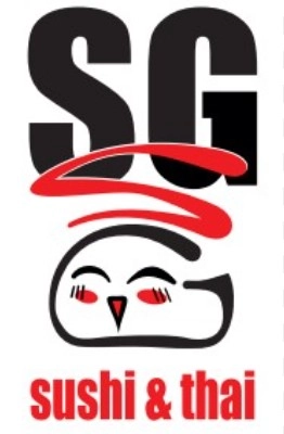 SG sushi&thai logo